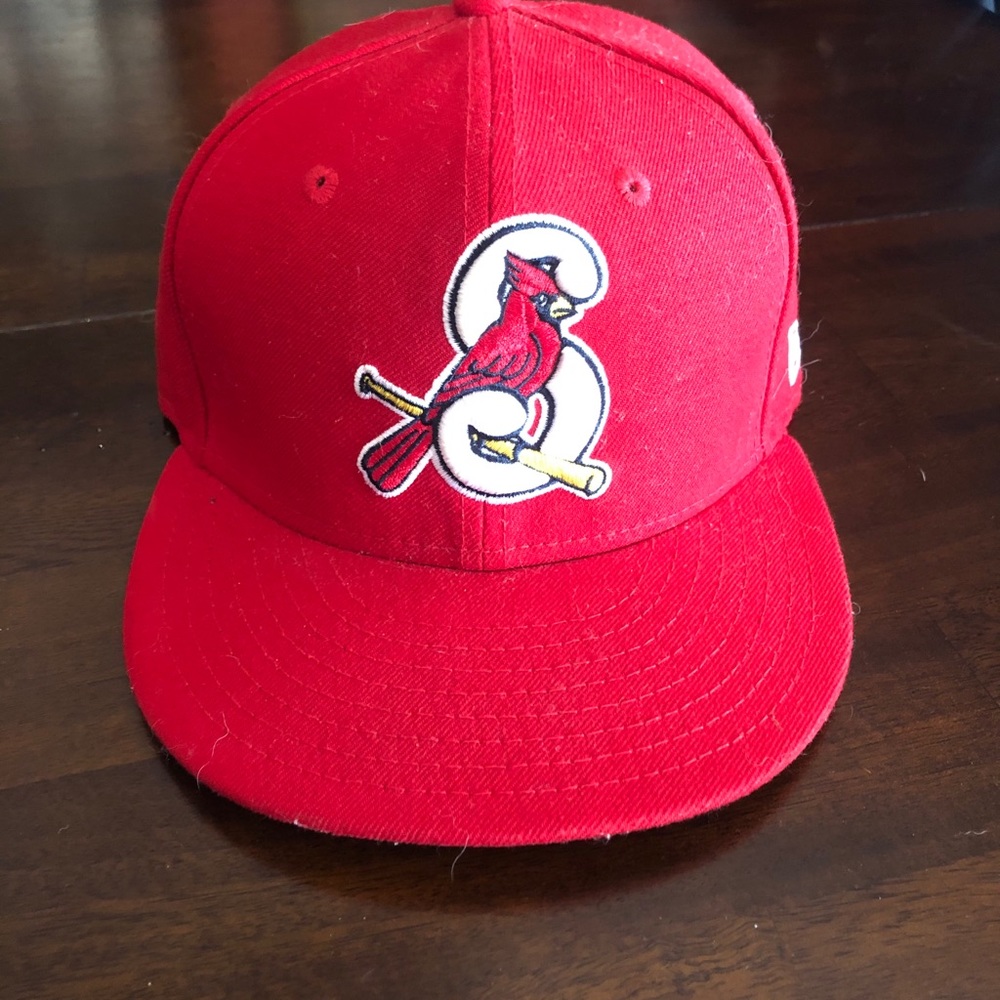 Springfield Cardinals New Era Fitted Hat (size 7)